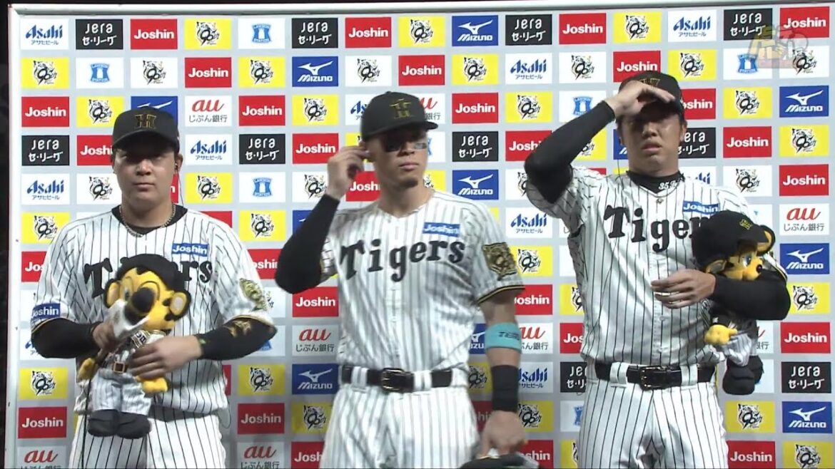 【#大山悠輔 選手、#佐藤輝明 選手、#才木浩人 選手のヒーローインタビュー、#藤川球児 監督インタビュー】 7月26日(土) 阪神vsDeNA（甲子園）