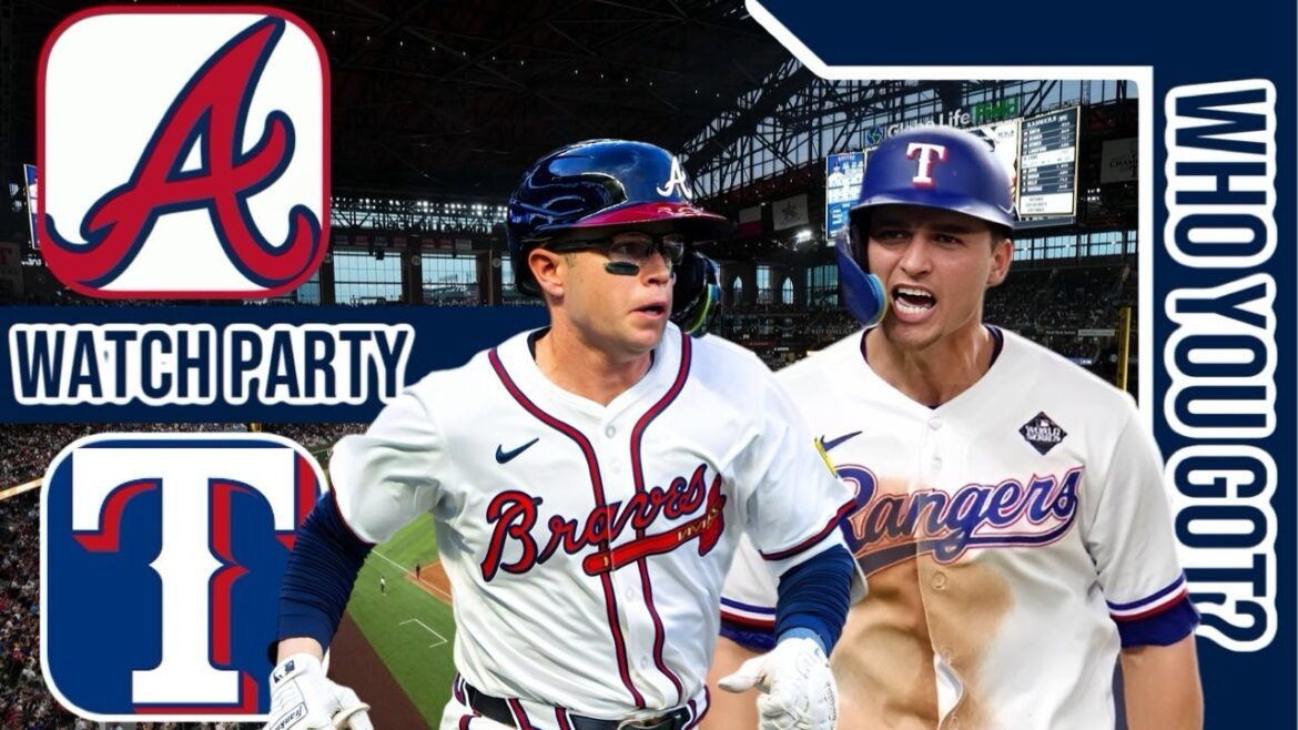 Atlanta Braves vs Texas Rangers | Live Play by Play Stream | 3D Presentation | MLB 7-25-25 Game⚾🔥