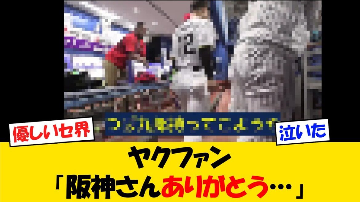 ヤクファンさん「阪神選手さんありがとう・・・」【野球情報】【2ch 5ch】【なんJ なんG反応】【野球スレ】