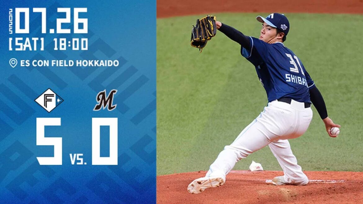 【ルーキー柴田獅子 プロ初登板3回パーフェクトのデビュー！水谷瞬 自身初の２ケタ10号！バーヘイゲン今季2勝目で完封リレー！】vs. 千葉ロッテマリーンズ　7/26ハイライト