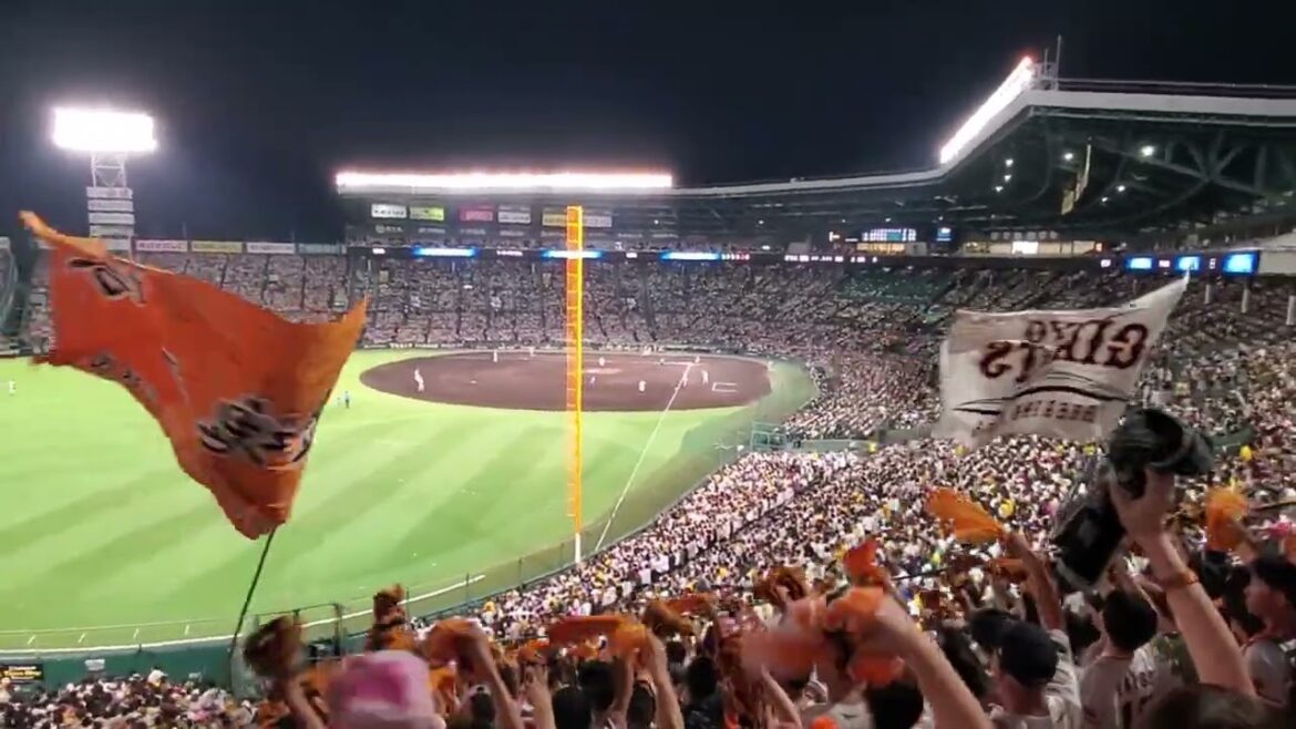 20240801　HRを放つ！【ｵｺｴ瑠偉 応援歌】→【得点テーマ VIVA GIANTS】　6回表　読売ｼﾞｬｲｱﾝﾂ(巨人)@阪神甲子園球場［KOSHIEN CLASSIC SERIES］