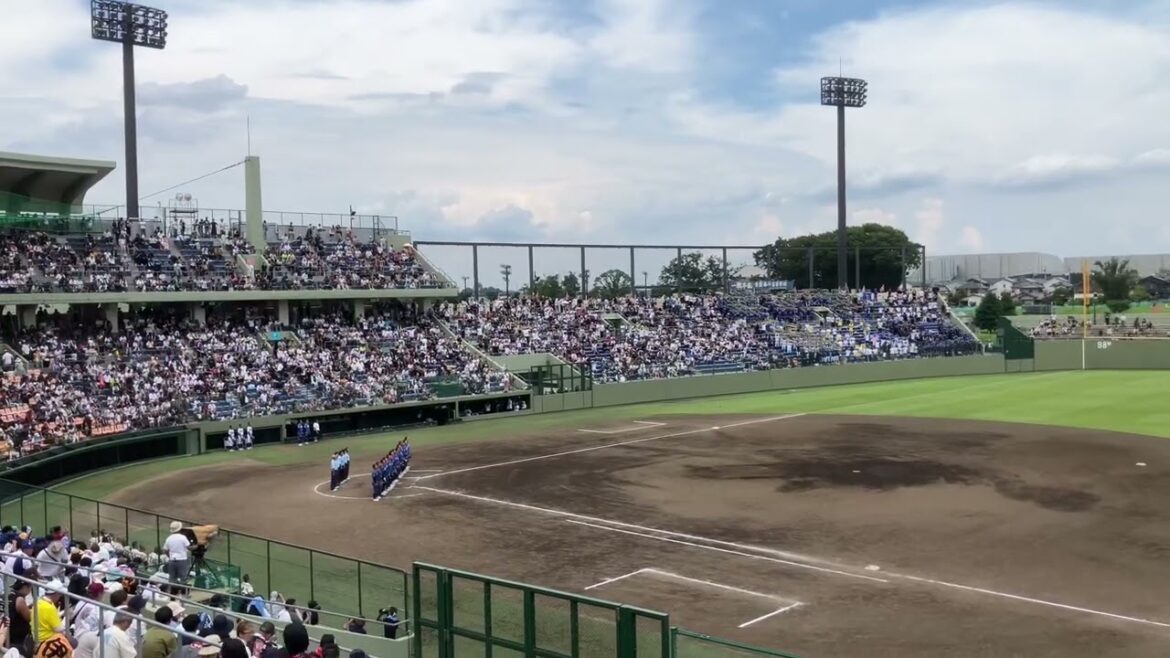 【高校野球栃木大会決勝戦】青藍泰斗高校VS作新学院高校試合終了後〜ベンチあいさつまで2025年7月27日
