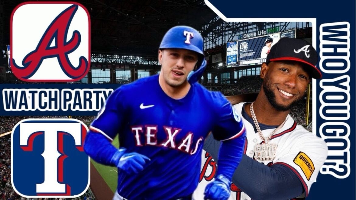 Atlanta Braves vs Texas Rangers | Live Play by Play Stream | 3D Presentation | MLB 7-26-25 Game⚾🔥