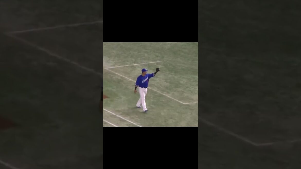 中田翔が守備練習でジャイアンツのみんなと挨拶（読売ジャイアンツ対 中日ドラゴンズ2024年4月24日） #プロ野球 #野球 #baseball