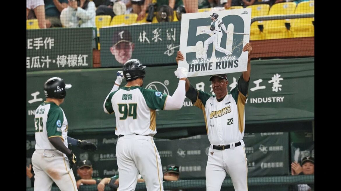 魔鷹Steven Moya超越痛苦！中職50轟里程碑震撼全場