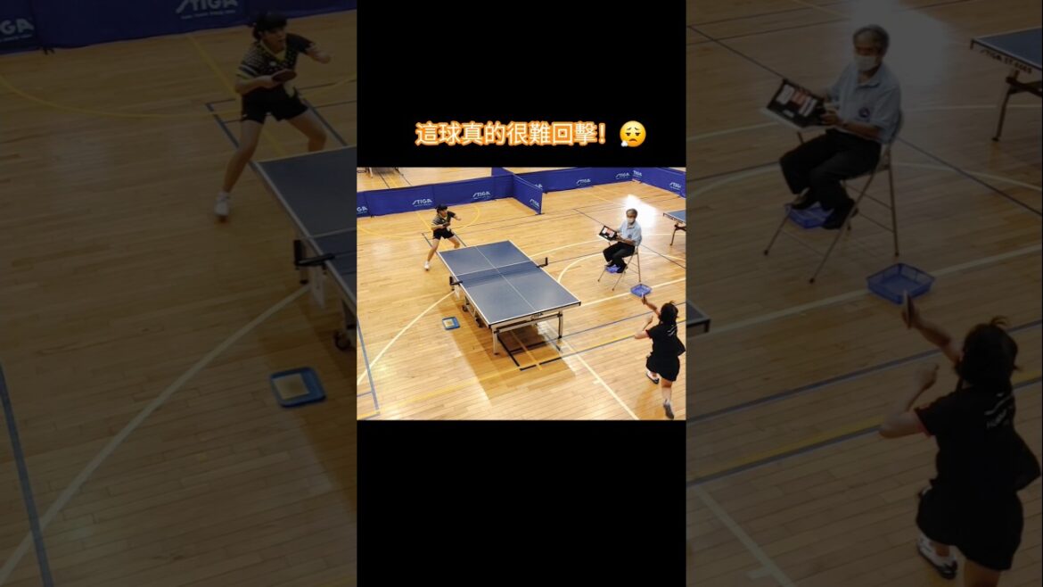 這球真的很難回擊！😮‍💨 呂瑀恩(LU YU-EN) VS 黃韞纈(HUANG YUN-HSIEH) #tabletennis #pingpong #桌球 #乒乓 #卓球 #20250706