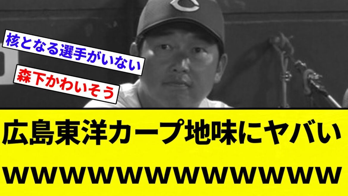 【派手にやばい定期】広島東洋カープ地味にヤバい【プロ野球反応集】【2chスレ】【なんG】