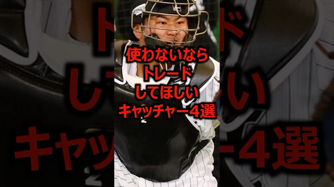 使わないならトレードしてほしいキャッチャー4選 #プロ野球 #キャッチャー #千葉ロッテマリーンズ