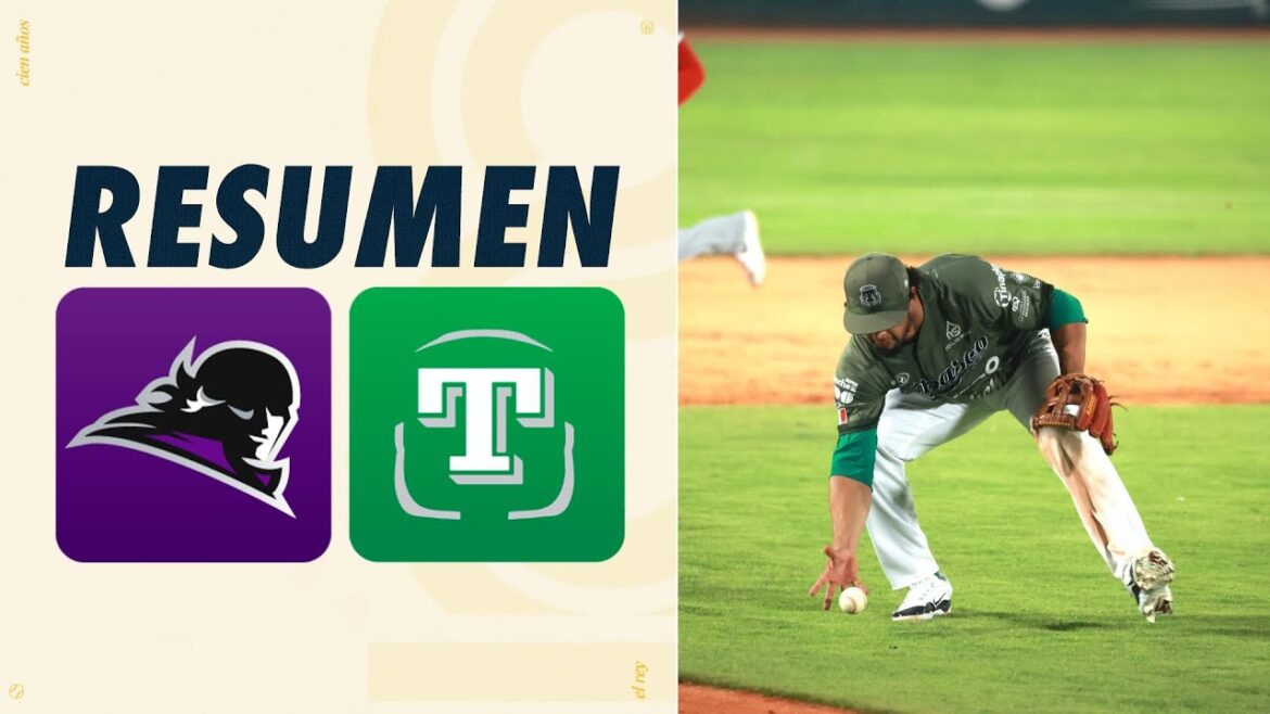 Olmecas 🗿 derrotan en casa a los Conspiradores 🥷 (25/07/2025) | RESUMEN ⚾️