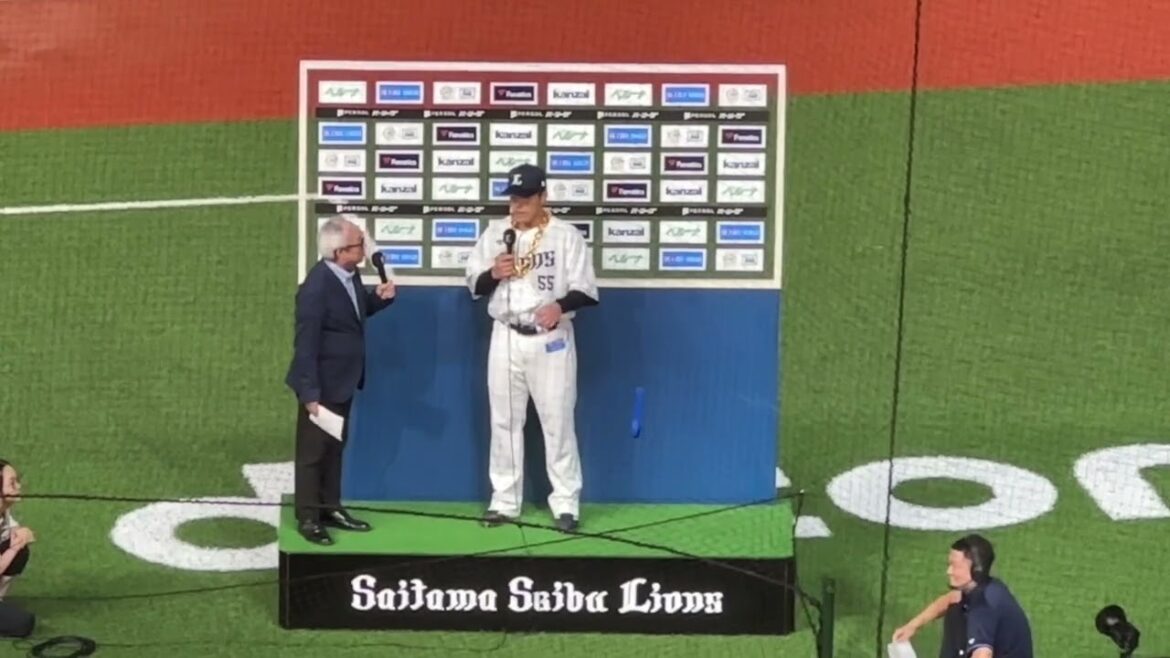 仲三河優太「55番を背負ったからには強打者に」 プロ初出場＆初打席＆初安打＆初打点＆初お立ち台ヒーローインタビュー❷ 【西武5-1楽天】2025/7/10