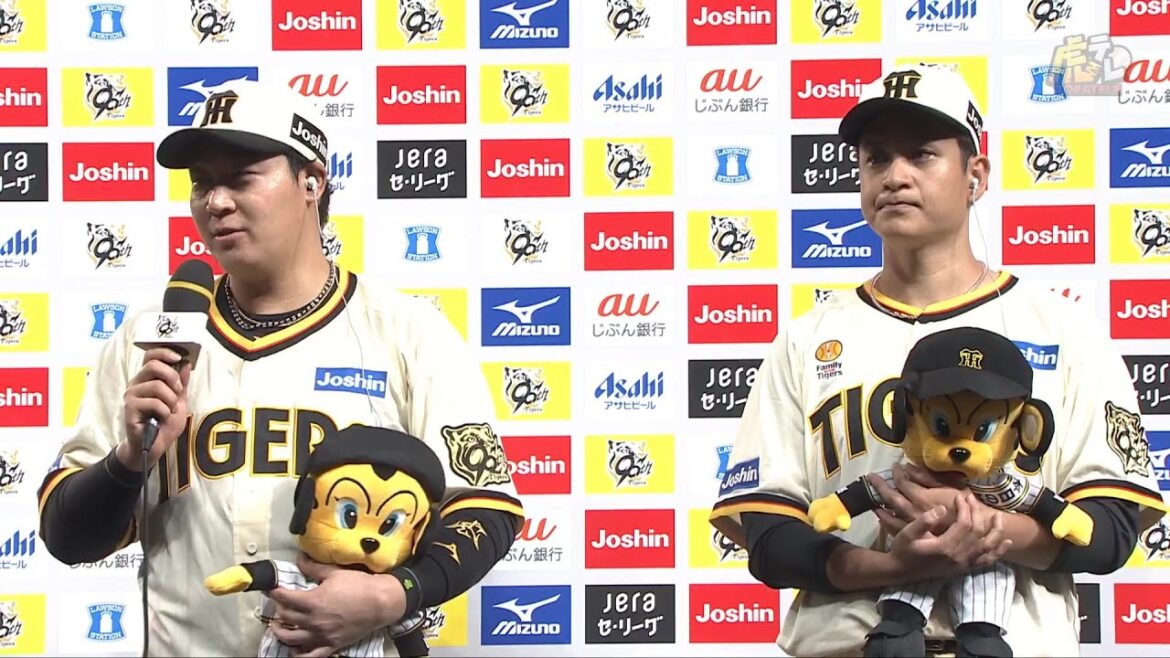 【#大山悠輔 選手、#大竹耕太郎 選手のヒーローインタビュー、#藤川球児 監督インタビュー】 7月29日(火) 阪神vs広島（甲子園）