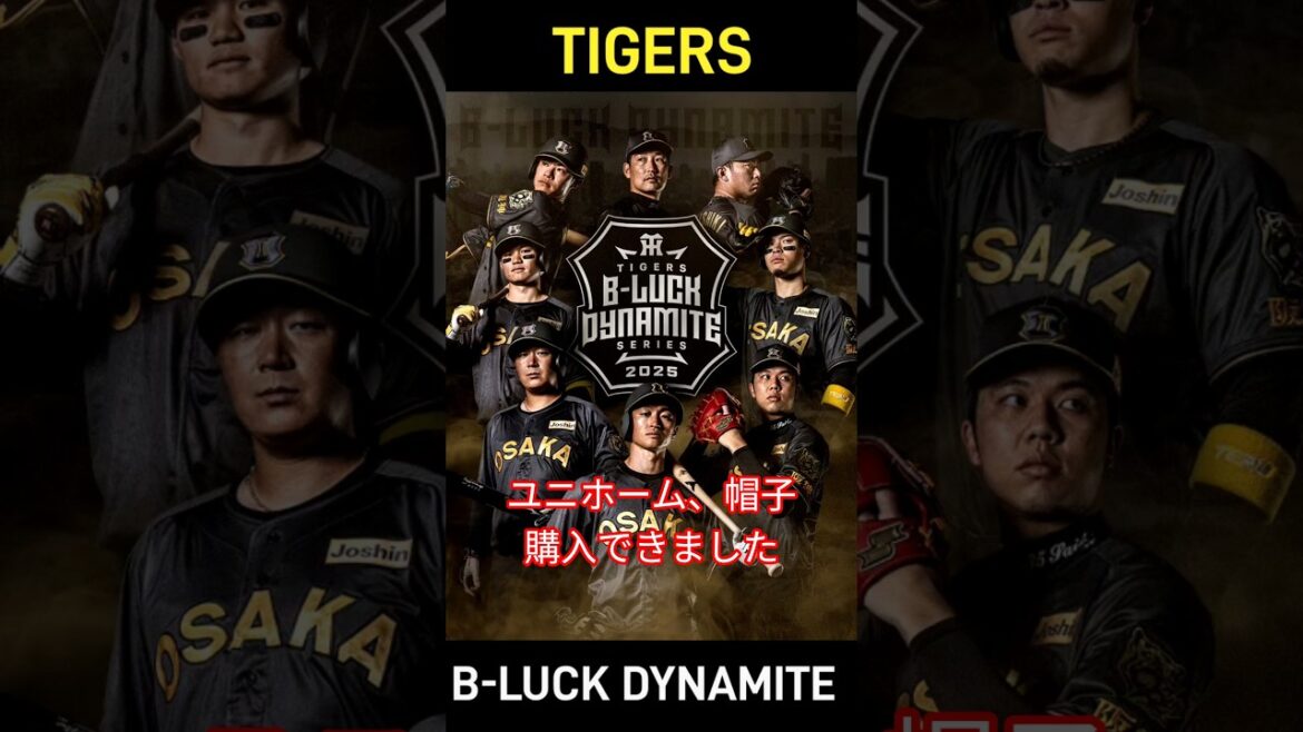 阪神タイガースBLACK DYNAMITE SERIESグッズ発売日情報 #short#阪神タイガース #グッズ 阪神タイガースBLACK DYNAMITE SERIESグッズ発売日情報 #short#阪神タイガース #グッズ