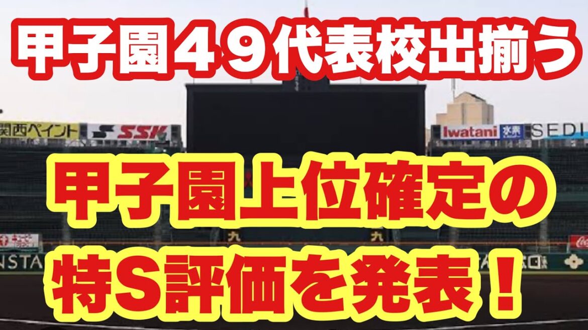 【高校野球】甲子園49代表校決まる❗️俺言うたよな? 【高校野球】甲子園49代表校決まる❗️俺言うたよな?