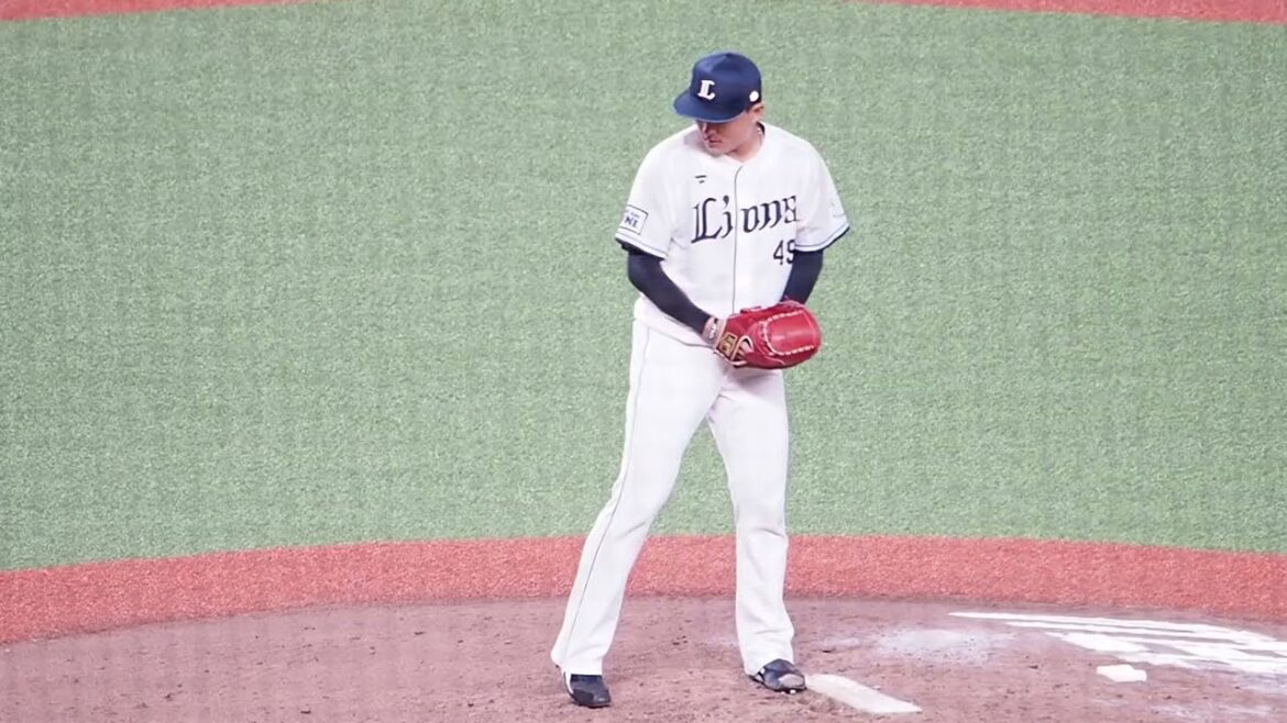 2025.07.19 埼玉西武-福岡ソフトバンク #佐々木健 投球練習 (ベルーナドーム)