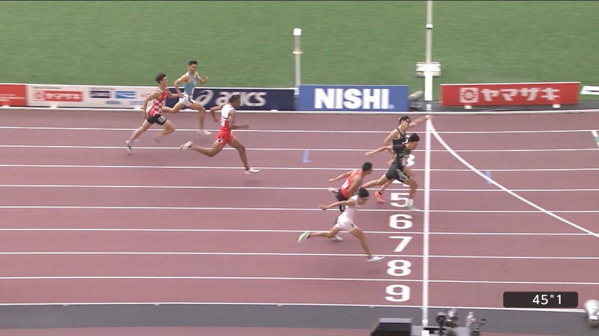 【第109回日本選手権】男子 400ｍ 決勝