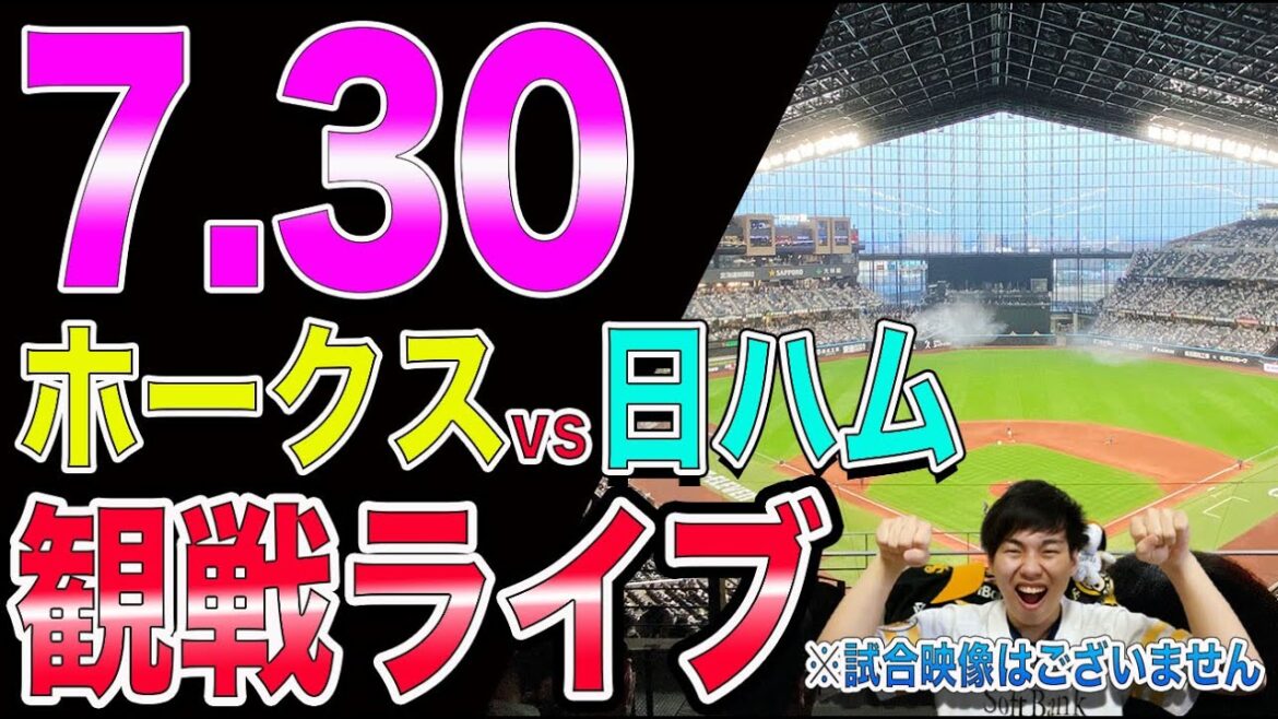 福岡ソフトバンクホークスvs北海道日本ハムファイターズの観戦ライブ!※試合映像はございません 福岡ソフトバンクホークスvs北海道日本ハムファイターズの観戦ライブ!※試合映像はございません