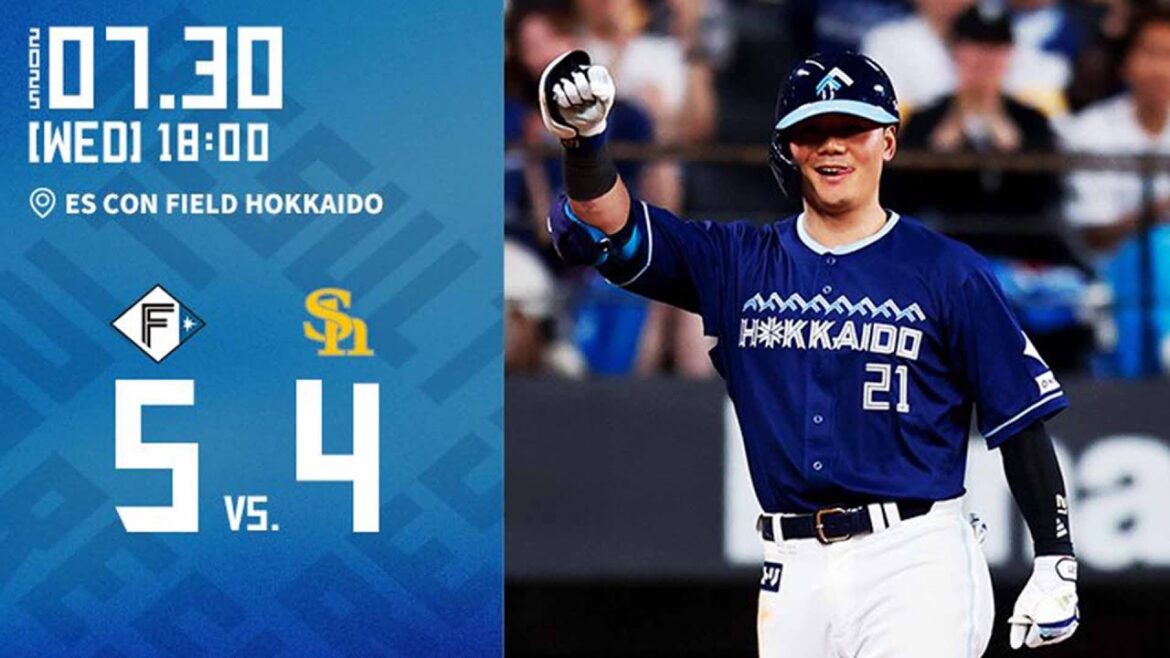 【首位奪還！白熱の首位攻防戦🔥清宮幸太郎 逆転の2点適時三塁打！水野達稀 バースデースクイズ🎂】vs. 福岡ソフトバンクホークス　7/30ハイライト