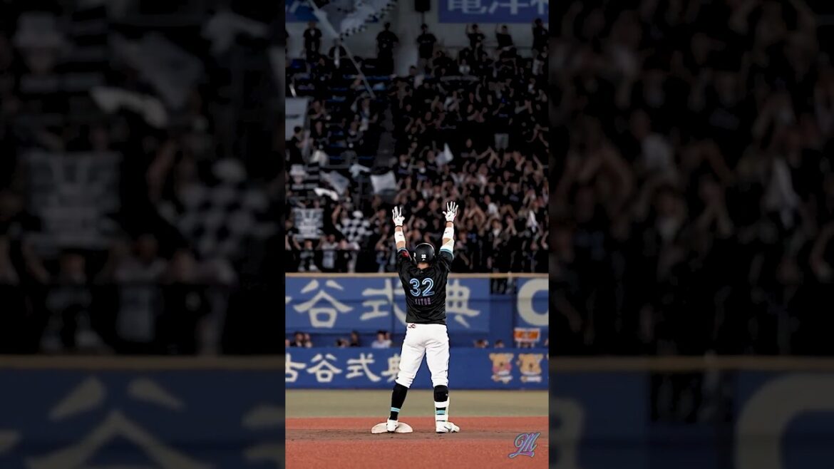 佐藤都志也 復活の2点タイムリー2ベース！#chibalotte