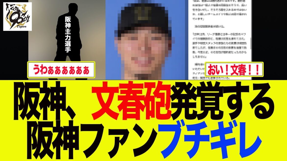 【阪神】文春砲発覚で阪神ファンVS文春が巻き起こっている件　阪神ファンの反応集