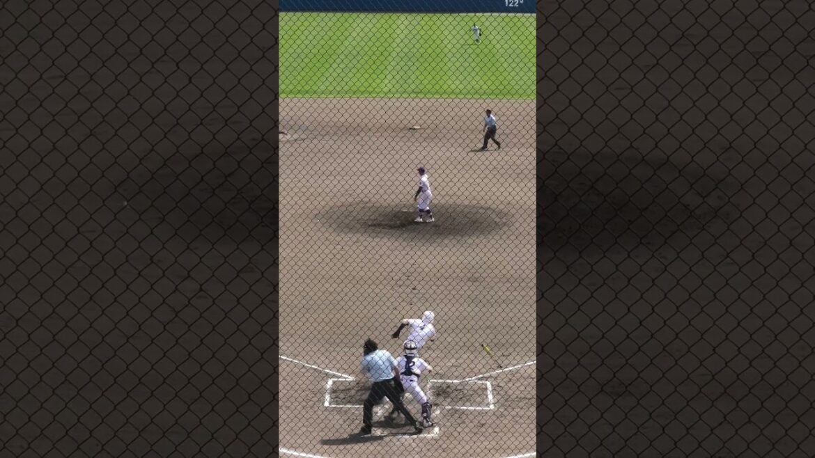 成田高校　ダブルプレー　2025.4.19