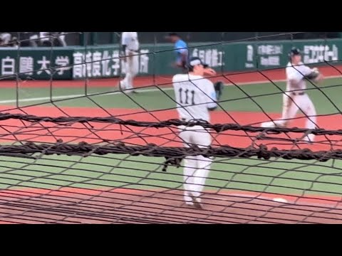 【背番号間に合わず】浜屋翔太 支配下登録当日 温かい拍手の中、ベルーナドーム二軍戦のマウンドへ【西武vsDeNA】2025/7/31 ファーム 【背番号間に合わず】浜屋翔太 支配下登録当日 温かい拍手の中、ベルーナドーム二軍戦のマウンドへ【西武vsDeNA】2025/7/31 ファーム