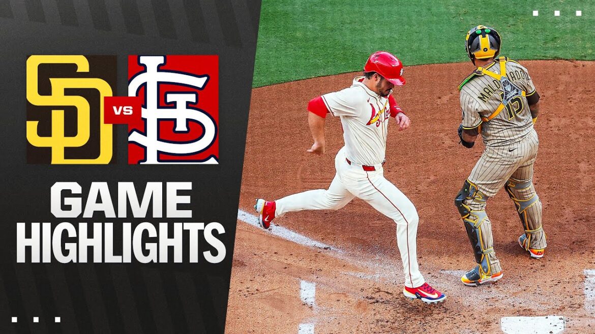 Padres vs. Cardinals Game Highlights (7/26/25) | MLB Highlights