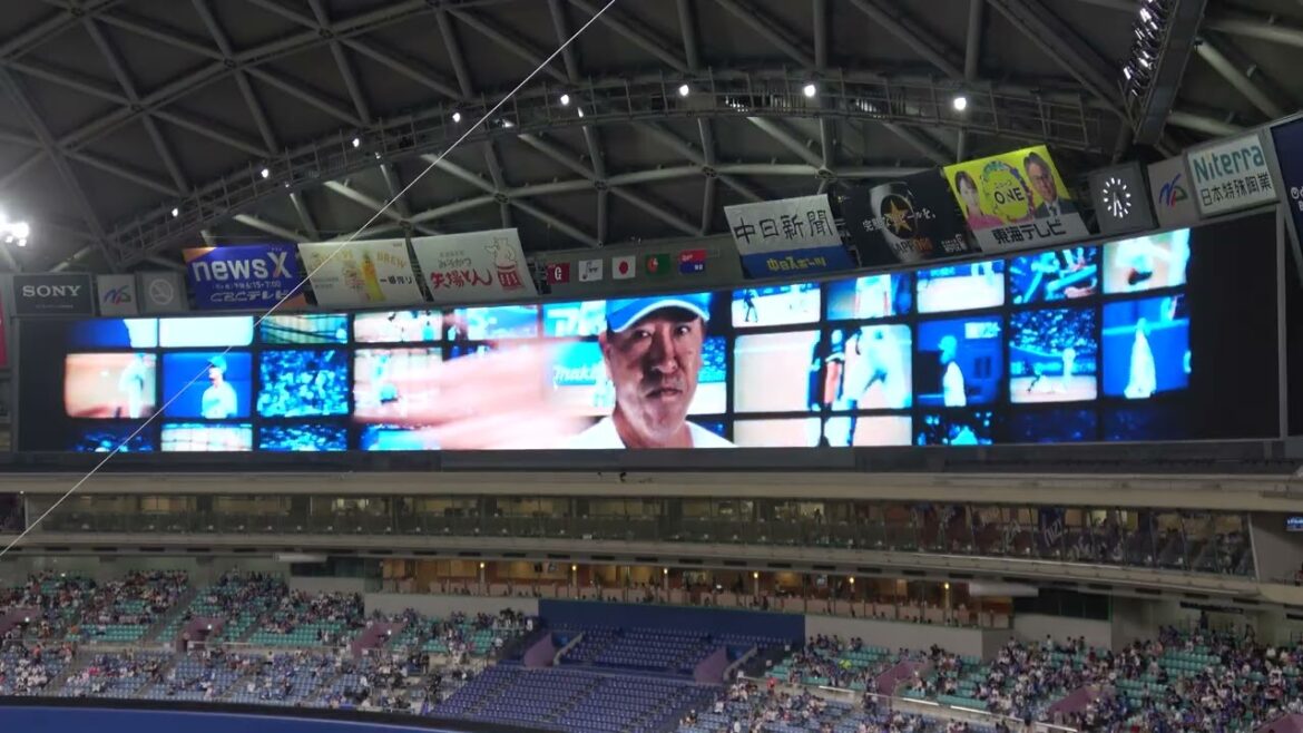 2025 【中日ドラゴンズ】×【読売ジャイアンツ】 スタメン発表 現地映像