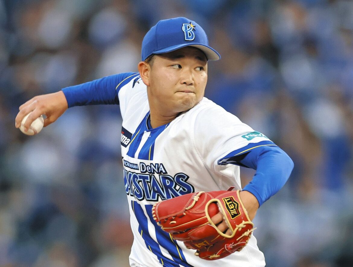 【DeNA】石田裕太郎、6イニング0／3、4安打3失点で2勝目、上林に先頭打者弾を浴びるもすぐに気持ちを切り替える（中日スポーツ） - Yahoo!ニュース - Yahoo!ニュース