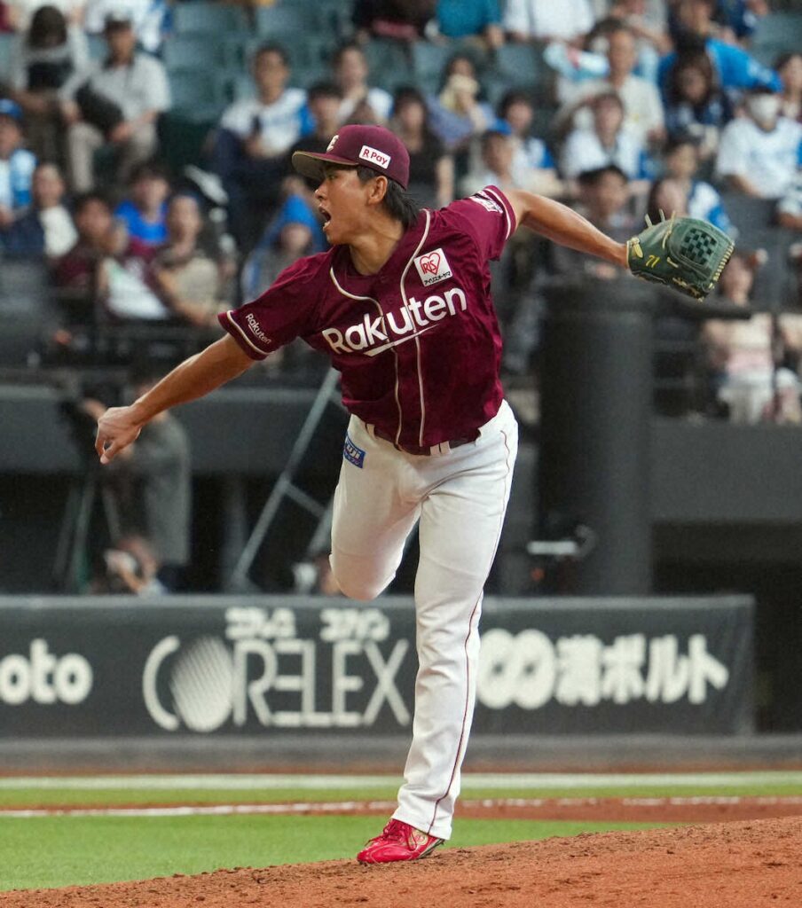 楽天 ヤクルトから現役ドラフトで加入 柴田大地が移籍後初登板 打者1人抑え「仕事を果たせて良かった」(スポニチアネックス) – Yahoo!ニュース – Yahoo!ニュース 楽天 ヤクルトから現役ドラフトで加入 柴田大地が移籍後初登板 打者1人抑え「仕事を果たせて良かった」(スポニチアネックス) - Yahoo!ニュース - Yahoo!ニュース