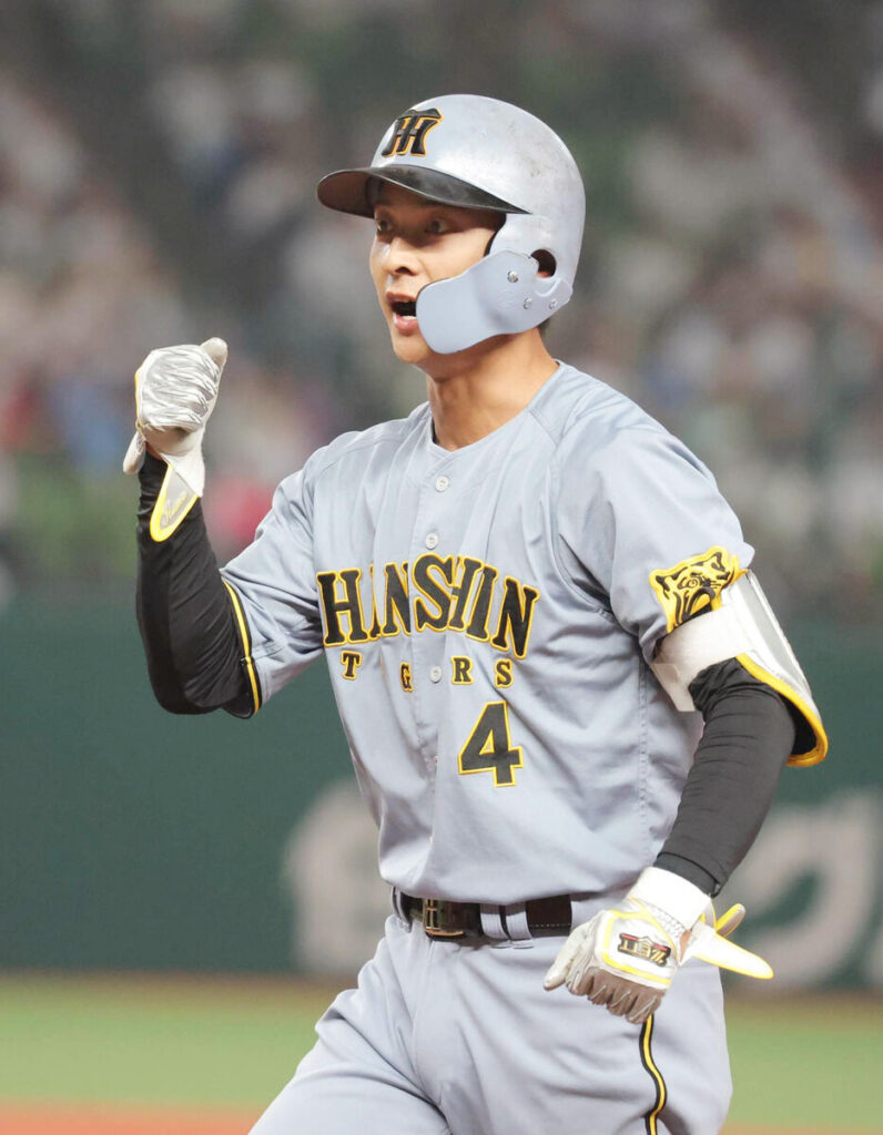 【阪神】４回に先取点 熊谷敬宥が２点打 約３週間ぶりスタメンでプロ初三塁打（スポーツ報知） - Yahoo!ニュース - Yahoo!ニュース