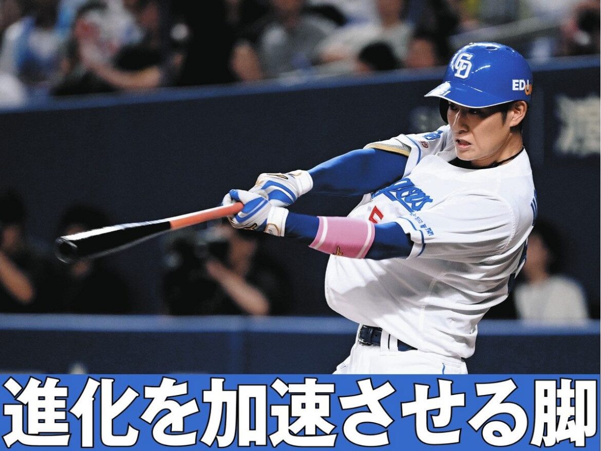 中日・上林誠知、打って走って躍動！一時勝ち越しの適時三塁打に自己最多を更新する今季16個目の盗塁（中日スポーツ） - Yahoo!ニュース - Yahoo!ニュース