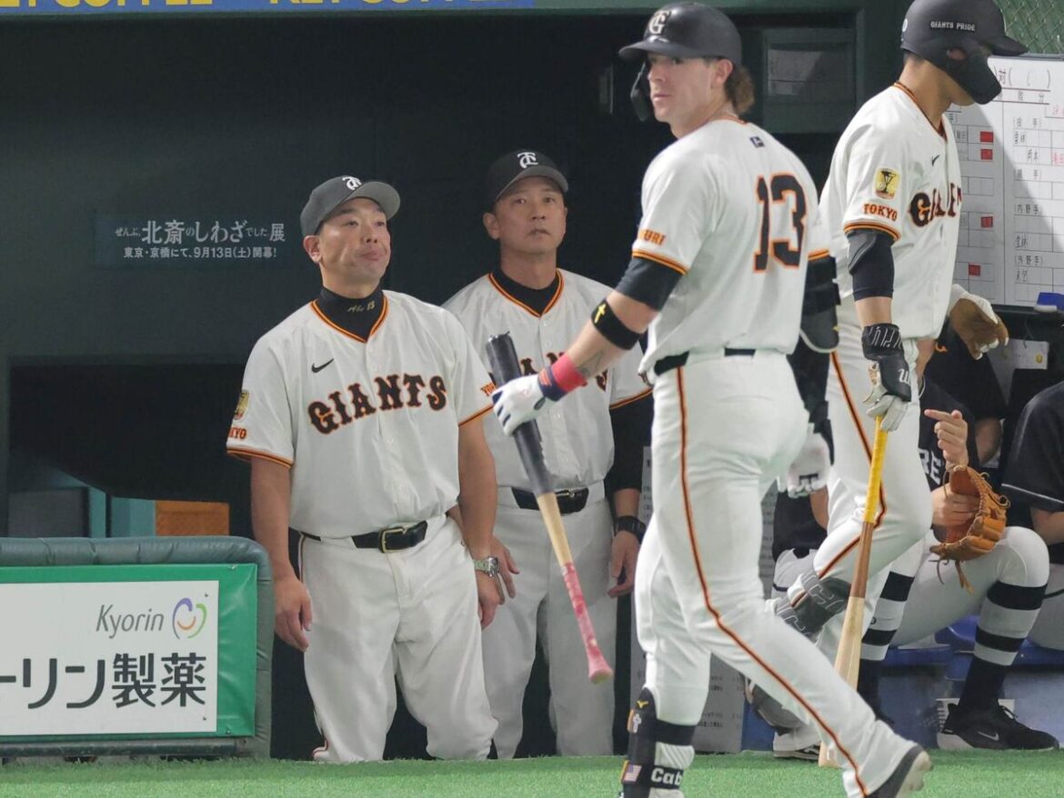 【巨人】首位・阪神と今季最大８ゲーム差に…逆転負けで借金１（スポーツ報知） - Yahoo!ニュース - Yahoo!ニュース