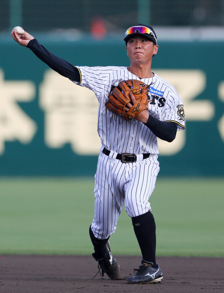 【阪神】育成ルーキー川崎俊哲がウエスタン初安打、日焼けした汗まみれの顔で「本当にうれしい」(日刊スポーツ) – Yahoo!ニュース – Yahoo!ニュース 【阪神】育成ルーキー川崎俊哲がウエスタン初安打、日焼けした汗まみれの顔で「本当にうれしい」(日刊スポーツ) - Yahoo!ニュース - Yahoo!ニュース