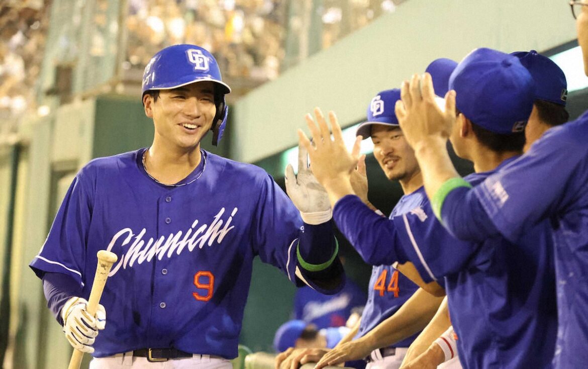 中日・金丸夢斗のプロ初勝利へ 援護したのはバッテリー組むドラ4の石伊雄太 プロ初アーチで勝ち越し（スポニチアネックス） - Yahoo!ニュース - Yahoo!ニュース