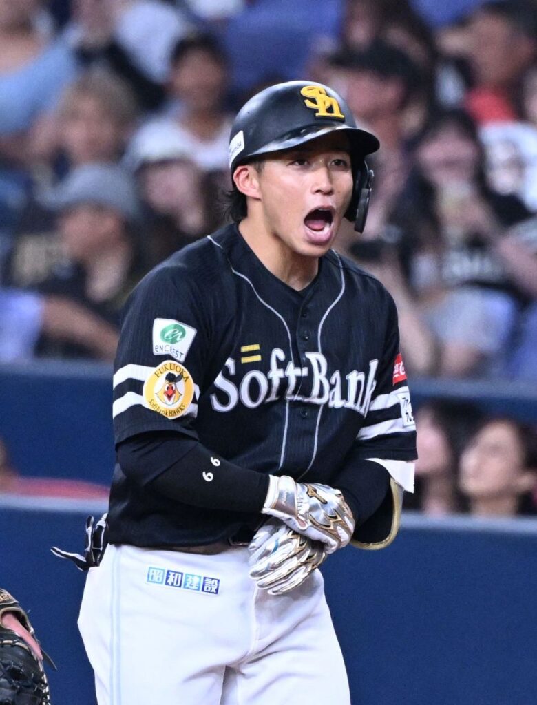 「スタメンに慣れてきているのかな」ソフトバンク野村勇、オリックス宮城大弥から千金V打 主力定着へ充実一途（西スポWEB OTTO！） - Yahoo!ニュース - Yahoo!ニュース