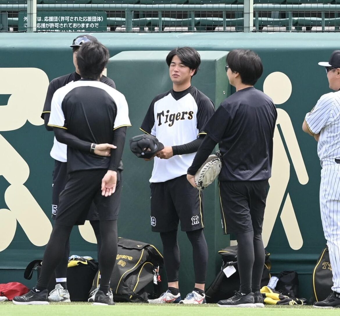 阪神・高橋遥人が１軍に合流 甲子園での試合前練習で先発投手陣と言葉をかわす 才木と組んでキャッチボール 昨年１１月に左腕手術（デイリースポーツ） - Yahoo!ニュース - Yahoo!ニュース