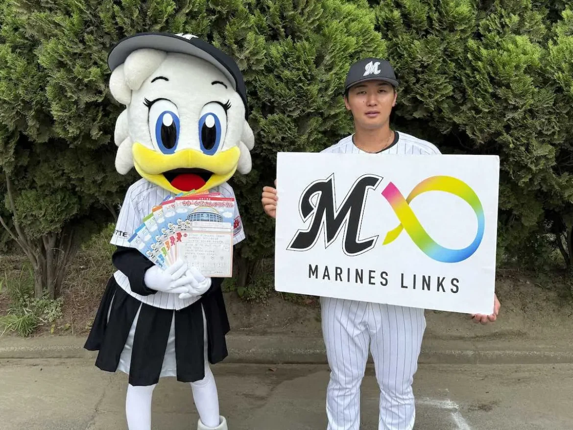 ロッテ宮崎　マリーンズ算数ドリル贈呈式に出席「とても元気をもらいました」 - スポニチ Sponichi Annex 野球