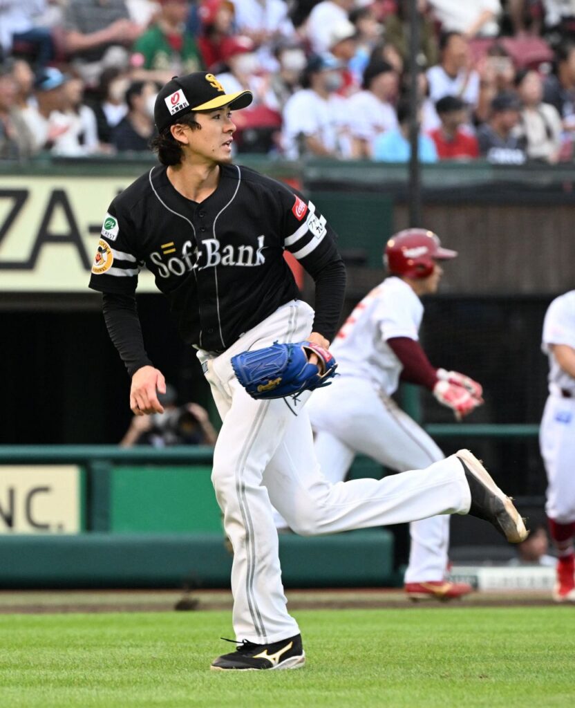 ソフトバンク上沢直之、踏ん張れず痛恨の6回途中4失点で降板 初回のピンチを防ぐも…（西スポWEB OTTO！） - Yahoo!ニュース - Yahoo!ニュース