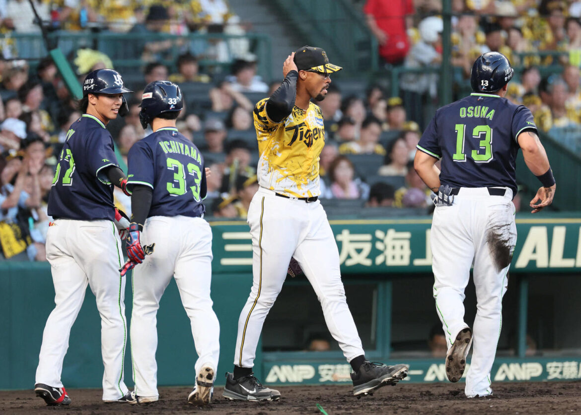 【阪神】デュプランティエ連続無失点イニング「28」で止まる ヤクルト太田に２点適時打許す（日刊スポーツ） - Yahoo!ニュース - Yahoo!ニュース