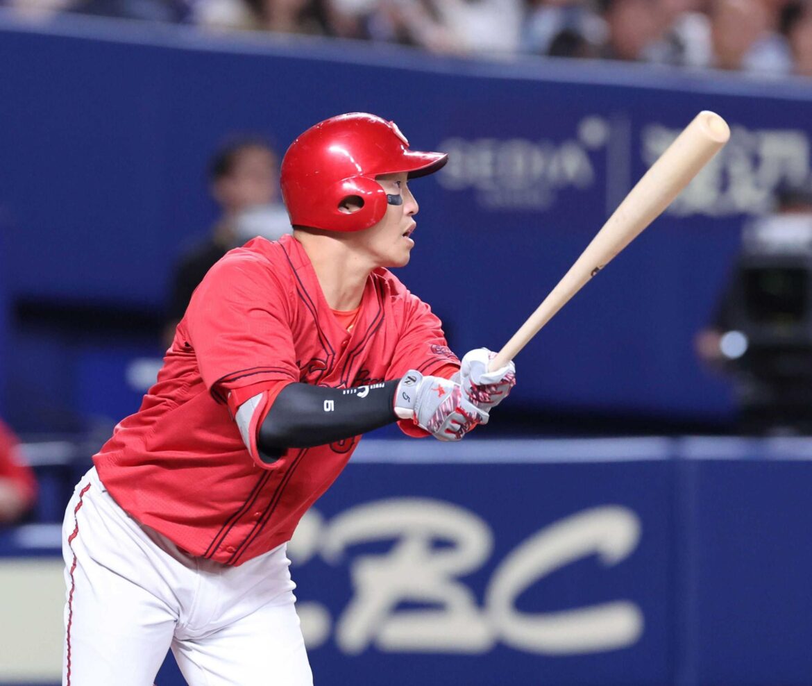 広島・小園 意地のタイムリー １１戦連続Ｈで九回に唯一の得点も「あそこで打っても遅い」（デイリースポーツ） - Yahoo!ニュース - Yahoo!ニュース