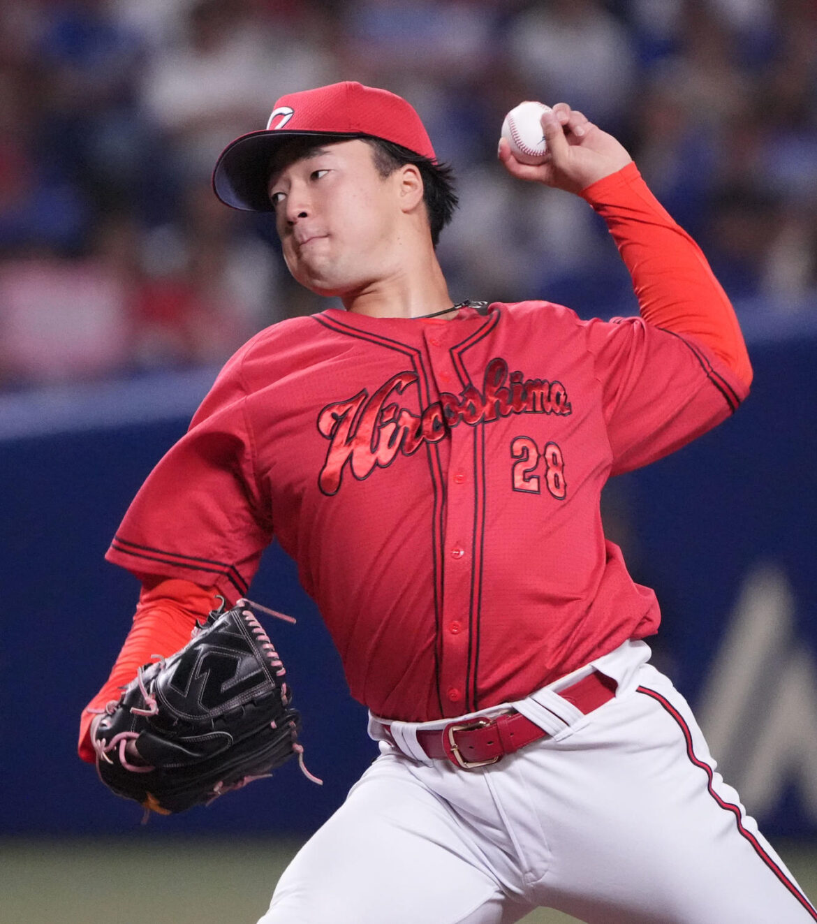 【広島】ドラフト２位左腕・佐藤柳之介、４回２失点で降板 プロ初勝利の地で２勝目はならず（日刊スポーツ） - Yahoo!ニュース - Yahoo!ニュース