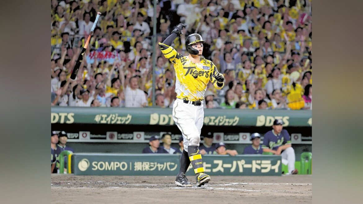 阪神・佐藤輝明が決勝２ラン、１８１キロの打球で風にも負けず…自己最多タイ２４号の感触「まあまあ」 - 読売新聞オンライン