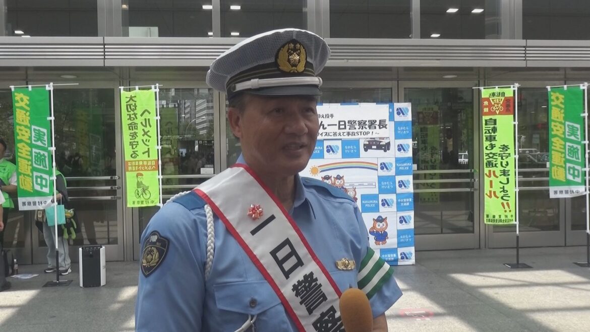 中日ドラゴンズ元監督の与田剛さんが一日警察署長に 自転車のヘルメット着用などを呼びかけ 愛知県内で発生した事故の約8割が未着用（CBCテレビ） - Yahoo!ニュース