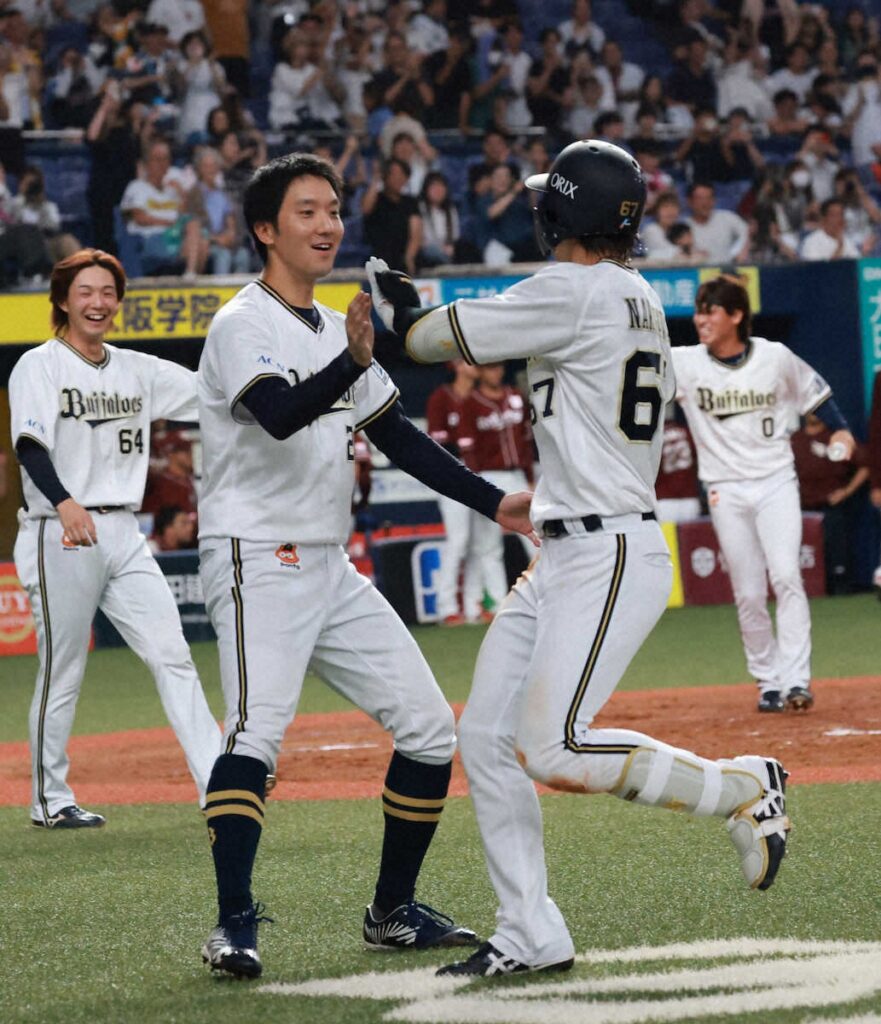 オリックス 田嶋大樹のキャリア最多134球熱投が報われる 今季7度目のサヨナラ勝ち（スポニチアネックス） - Yahoo!ニュース - Yahoo!ニュース