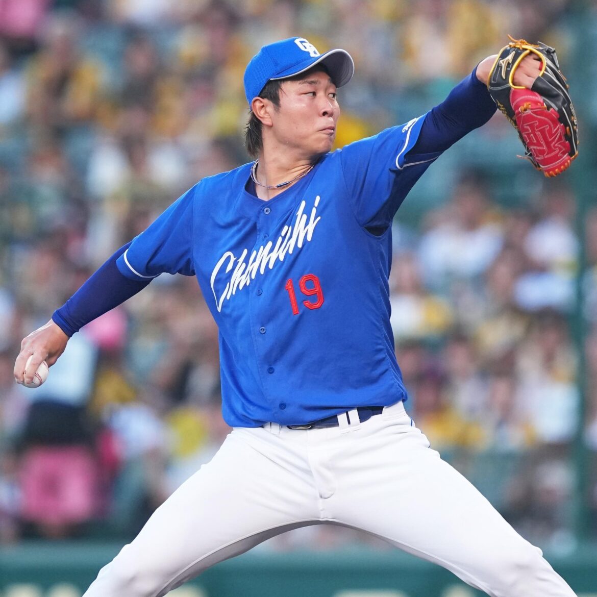 【中日】今季初6連勝!甲子園で2年ぶり勝ち越し 髙橋宏9回126球4安打、自身3度目完封で3勝目 上林先制打&ボスラー、石伊追撃打(TBS NEWS DIG Powered by JNN) 【中日】今季初6連勝!甲子園で2年ぶり勝ち越し 髙橋宏9回126球4安打、自身3度目完封で3勝目 上林先制打&ボスラー、石伊追撃打(TBS NEWS DIG Powered by JNN)