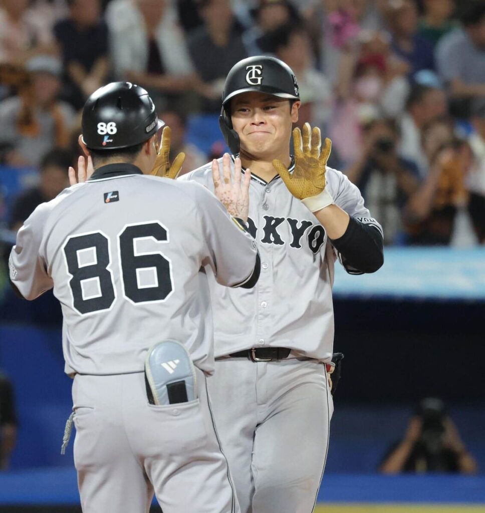 【巨人】中山礼都が一時勝ち越しの２号ソロ含む２安打「継続していきたい」出場４戦連続安打とアピール（スポーツ報知） - Yahoo!ニュース - Yahoo!ニュース