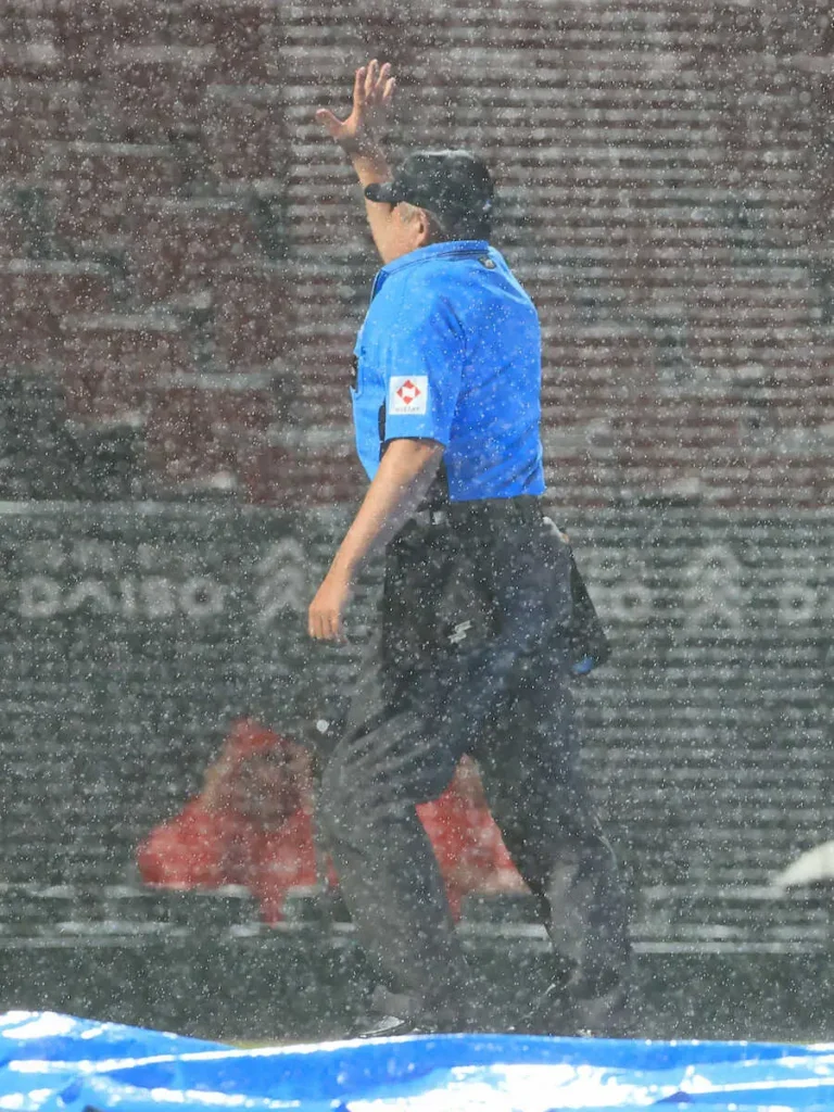 雨には勝てず　中断時間2時間21分　マツダ降雨コールド　広島DeNA戦　川口責任審判コメント - スポニチ Sponichi Annex 野球