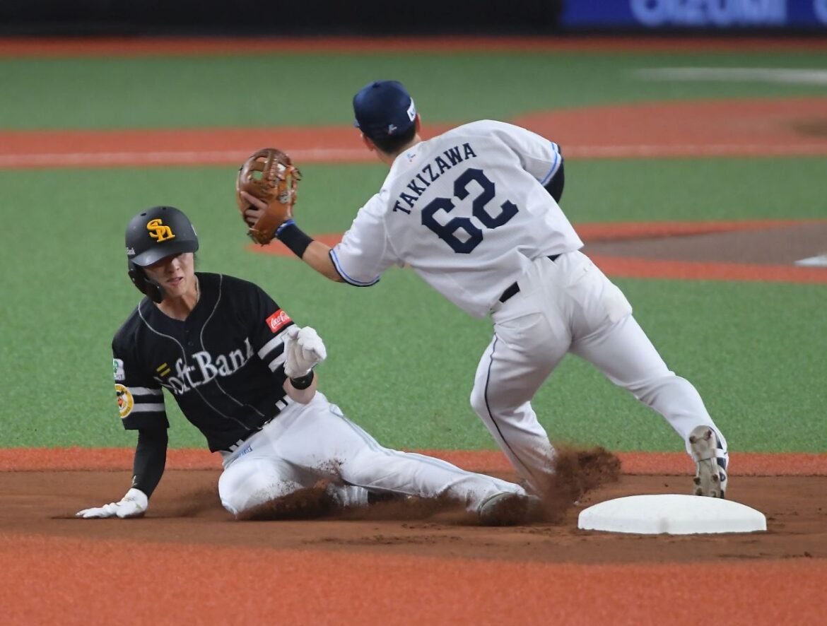 ソフトバンク周東佑京が規定打席到達 自ら祝うマルチ安打、盗塁はリーグトップタイ浮上（西スポWEB OTTO！） - Yahoo!ニュース - Yahoo!ニュース