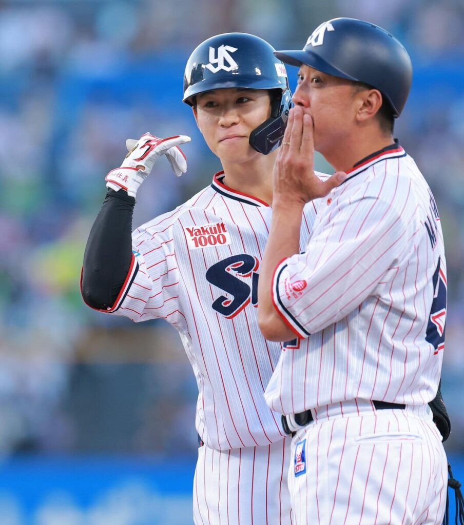 ヤクルト・内山壮真、プロ初4安打「自分の成長を感じる」 同学年・中村優退場のピンチに燃えた（サンケイスポーツ） - Yahoo!ニュース - Yahoo!ニュース