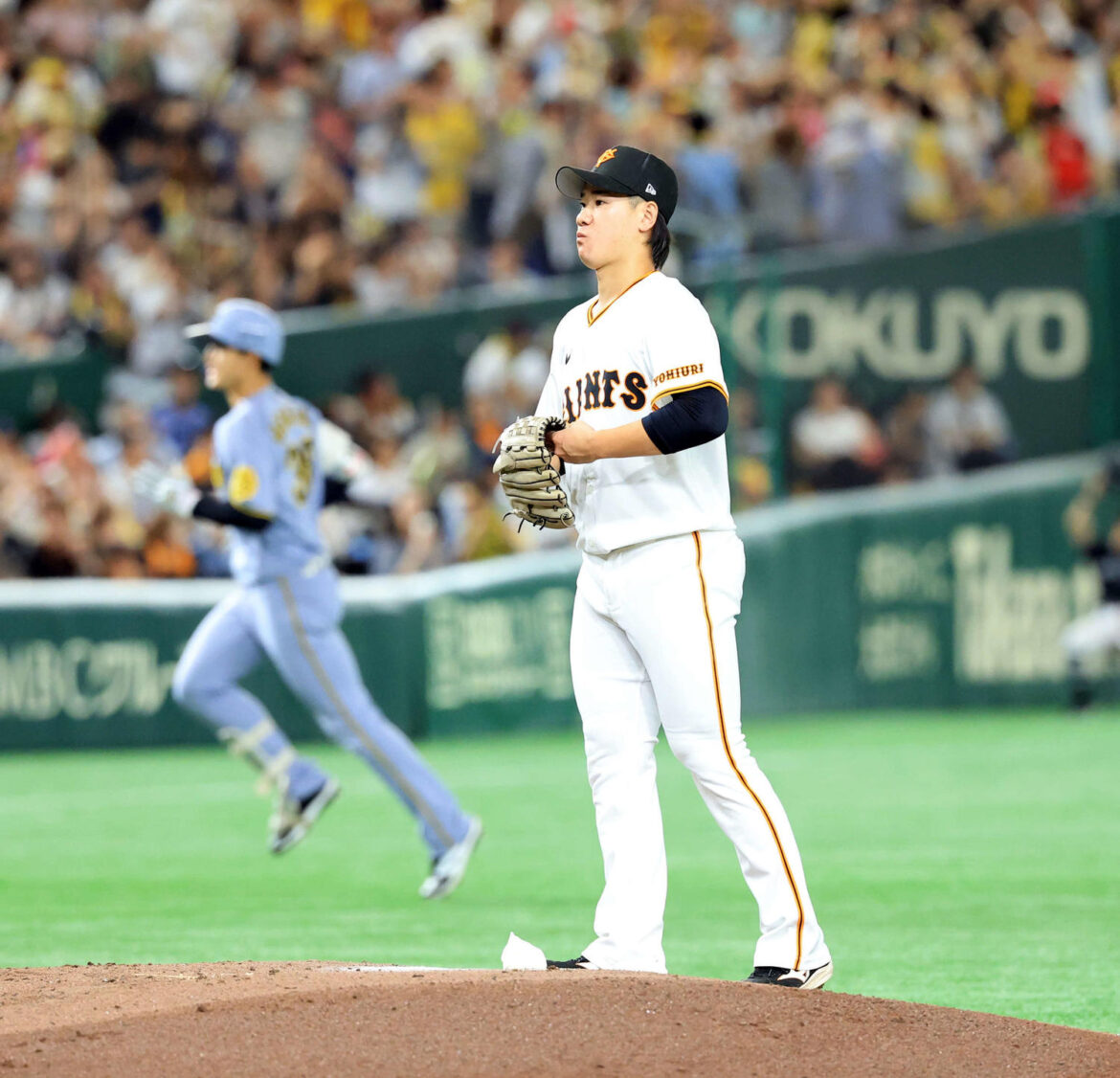 【巨人】井上温大が阪神小幡に２打席連続アーチを被弾 まさかの２発に両膝に手をつきガックリ…（日刊スポーツ） - Yahoo!ニュース - Yahoo!ニュース